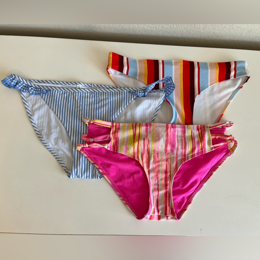Hollister Aerie Swim Bikini Bottoms Size Medium